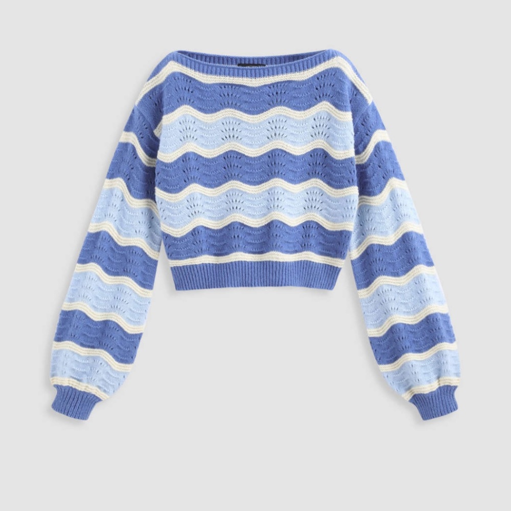 Cider- Cropped Sweater-XS